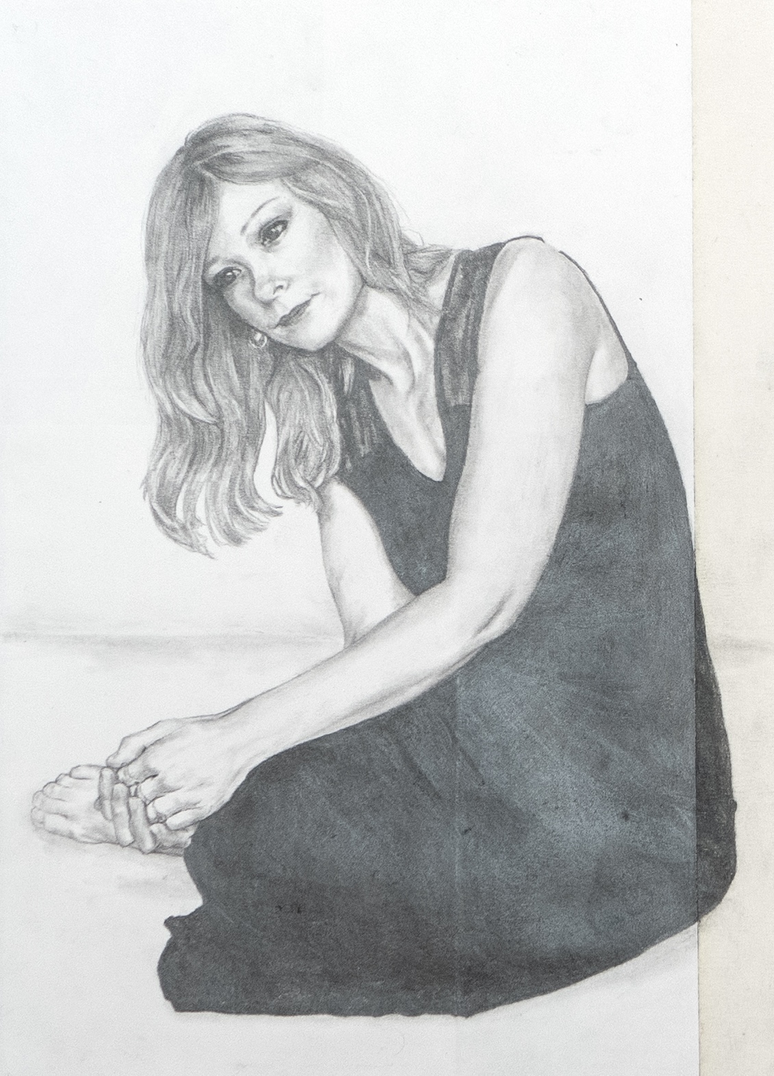 Portrait pencil study