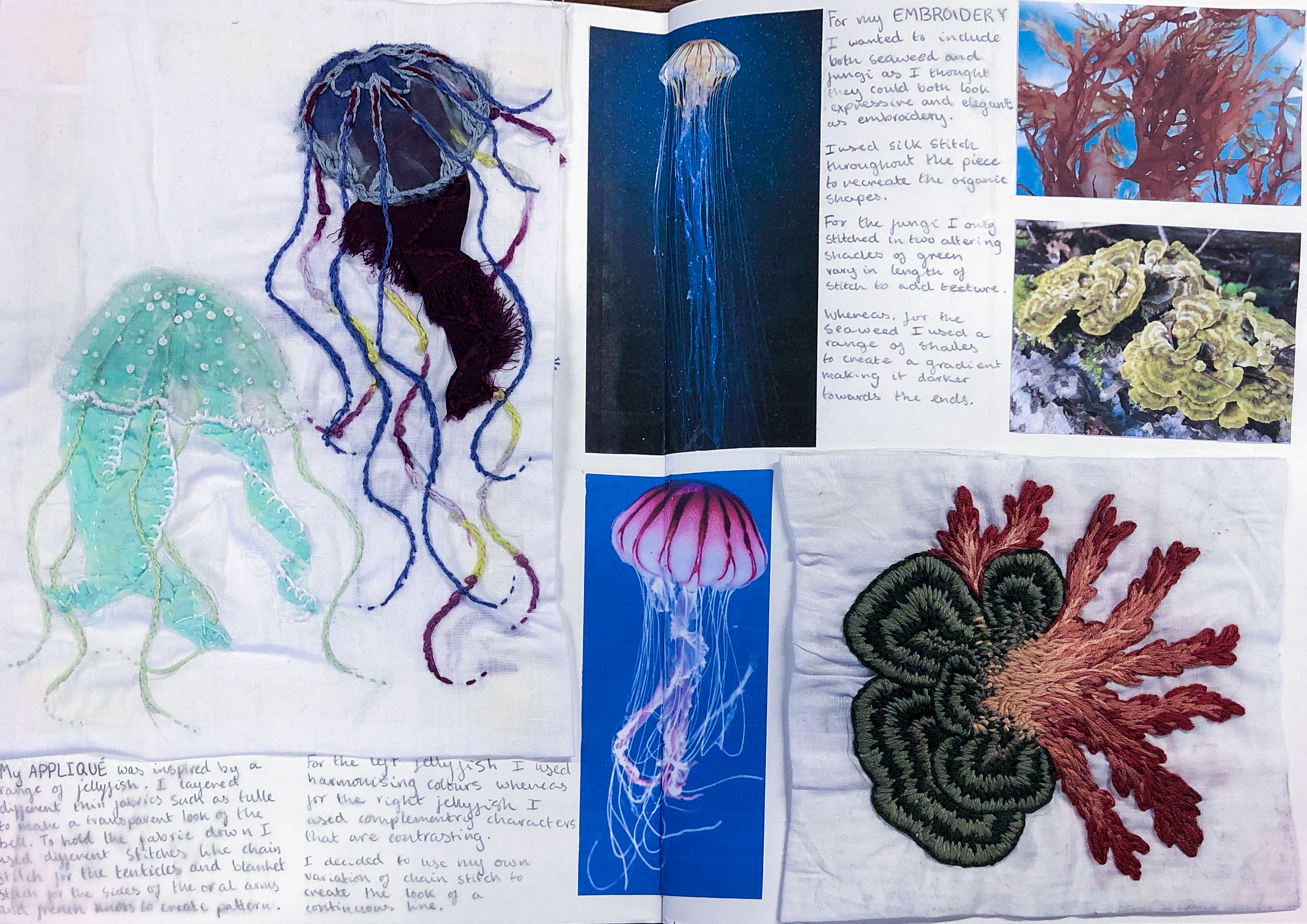 Jellyfish appliqué